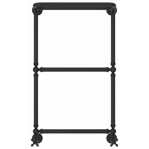 Полотенцесушитель водяной Сунержа Ренессанс 1386 15-0281-8650, 860x500, с полкой, цвет тёмный титан муар