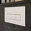 Кнопка смыва для инсталляции VitrA Root Square двойной смыв, глянцевая белая, 740-2300