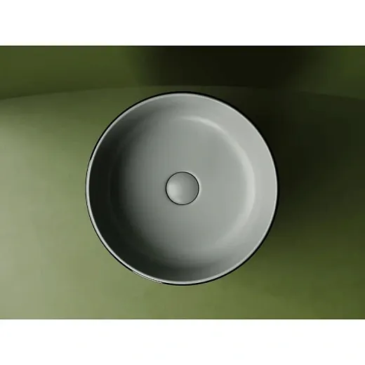 Умывальник Ceramicanova Element CN6073MH 35см сантехфарфор антрацит матовый, CN6073MH