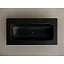 Умывальник Ceramicanova Grace CN7019MBWx 91см сантехфарфор черный матовый (без отв.), CN7019MBWx