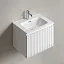 Тумба под раковину Sancos SNOB R 1.0, SNR1.060W, 60 см, подвесная, Bianco