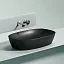 Умывальник Ceramicanova Element CN6049MB 60см сантехфарфор черный матовый, CN6049MB