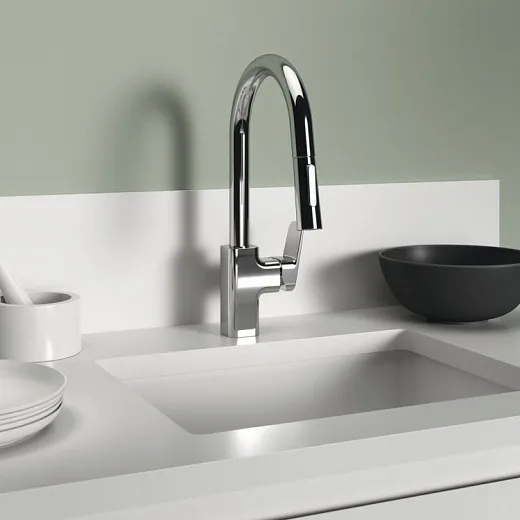 Смеситель для кухонной мойки Ideal Standard CERAPLAN BD338AA, технология Blue Start®