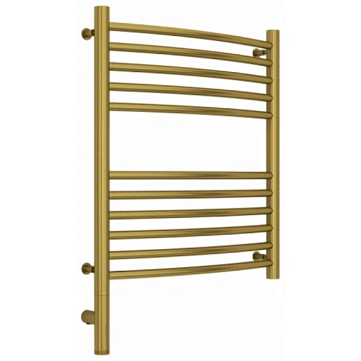 Полотенцесушитель электрический Сунержа Богема 3.0, 600x500, цвет состаренная латунь, 051-5802-6050/051-5803-6050