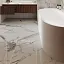 Ванна Salini Perla 1049202MF/1049203MF, 180 х 90 см, из искусственного камня S-Stone, с донным клапаном, левая/правая, цвет белый матовый, покраска по RAL полностью