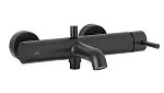 Смеситель Armatura Moza 5034-020-81 черный матовый, для ванны и душа