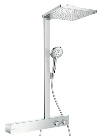 Душевая система Hansgrohe Raindance E Showerpipe 300 27363000 с термостатом ShowerTablet 600