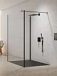Душевая перегородка walk-in New Trendy NEW MODUS BLACK 120x200 (var 3)