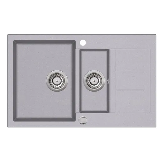 Мойка AquaSanita Tesa SQT 151 221 AW light grey