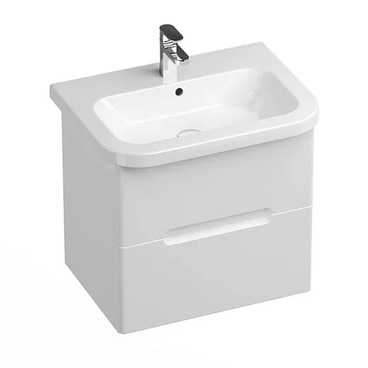 Тумба под умывальник Ravak SD 650 CHROME II белая, X000001291