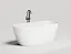Ванна Salini Sofia Light 103611GF, 164 х 76 см, из искусственного камня S-Sense, цвет белый, покраска по RAL полностью