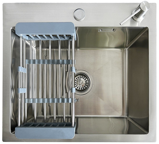 Мойка кухонная Blantek LS-5050S Brushed