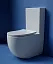 Напольный унитаз Ceramicanova Metropol CN4001T-B/CN4001-T, безободковый, смыв Торнадо, сиденье микролифт, белый, сантехфарфор