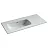 Раковина Ceramicanova Element CN7003L/CN7003R, 100 см, сантехфарфор, чаша слева/чаша справа, белый