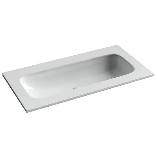 Раковина Ceramicanova Grace CN7019wx, 91 см, сантехфарфор, белый, (без отв.)