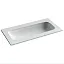 Раковина Ceramicanova Grace CN7019wx, 91 см, сантехфарфор, белый, (без отв.)