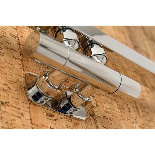 Полотенцесушитель водяной Сунержа Штиль EU50+, 600x600, цвет хром, 00-0256-5353