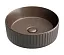 Раковина Ceramicanova Element CN6057MDB, 36 см, сантехфарфор, цвет темно-коричневый матовый