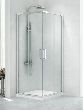 Душевой уголок New Trendy NEW PRAKTIC 90x100x195