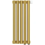 Радиатор трубчатый Сунержа Эстет-00 EU50, 5 секций, нижнее подключение, цвет золото, 03-0322-5005