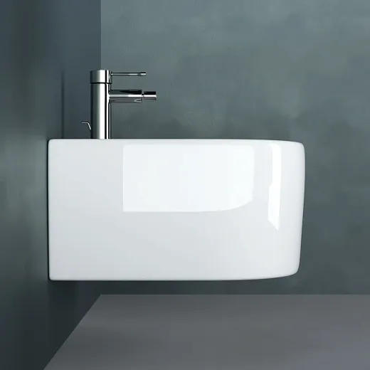 Биде Ceramicanova Moments CN3004 37 x 49 x 30 см подвесное, сантехфарфор