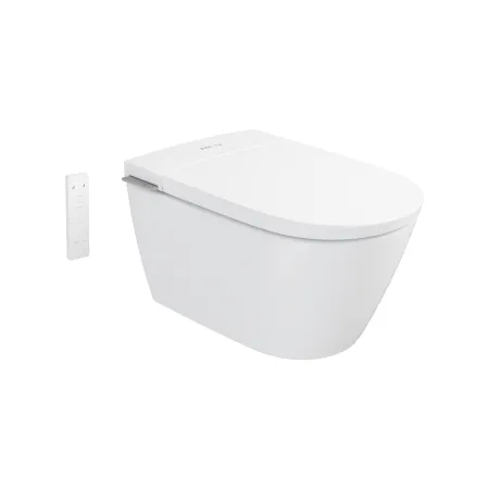 Унитаз подвесной умный VitrA V-Care 3 Core крышка микролифт, с функцией биде, пульт ДУ, белый, 7777B403-6388