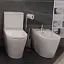 Унитаз-компакт Roca Meridian Compacto Rimles 36x60 с пневмокрышкой Slim