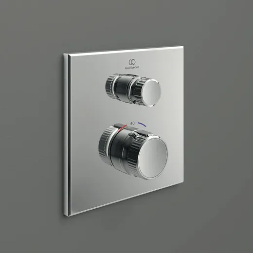 Смеситель для душа встраиваемый термостатический Ideal Standard CERATHERM NAVIGO A7301AA