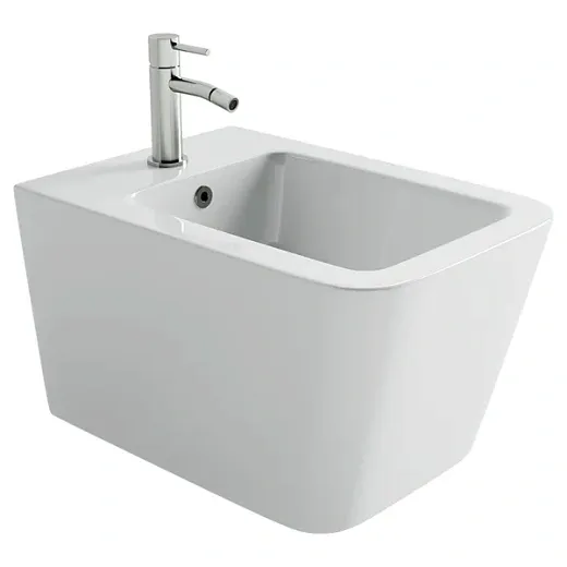 Биде Ceramicanova Miro CN11004, подвесное, белый