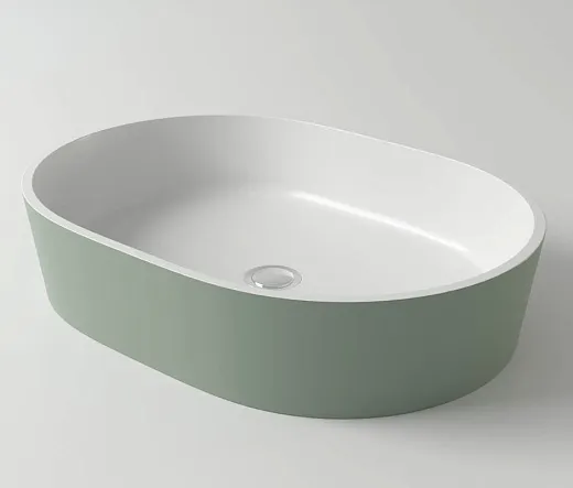 Раковина Holbi Ariel, 55x40, из Solid Surface