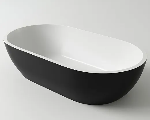 Раковина Holbi Mercury, 64x35, из Solid Surface