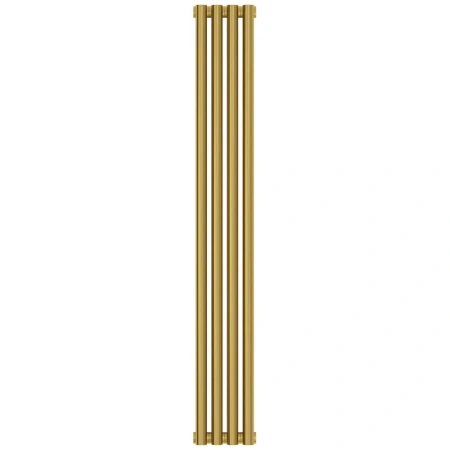 Радиатор трубчатый Сунержа Эстет-1, 4 секции, боковое подключение, цвет золото, 03-0301-1204 Радиатор трубчатый Сунержа Эстет-1, 4 секции, боковое подключение, цвет золото, 03-0301-1204