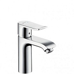Смеситель для раковины Hansgrohe Metris S 31074000, с донным клапаном