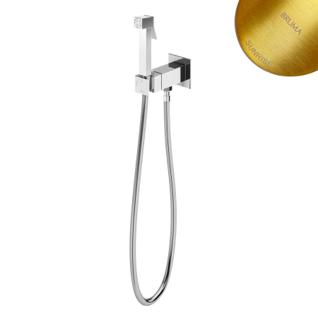 Гигиенический душ со смесителем Bruma Bidet 1451109SR Sunrise золото матовое