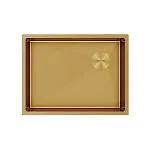 Кухонная мойка PAULMARK NEXT-SKEW 58 UNI PM885844-BG (золото/брашированное золото)