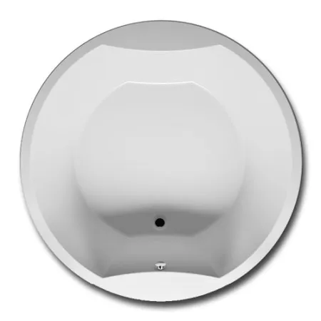 Ванна-бассейн акриловая Riho Colorado 180см круглая + каркас + сифон, белый, B038001005-1