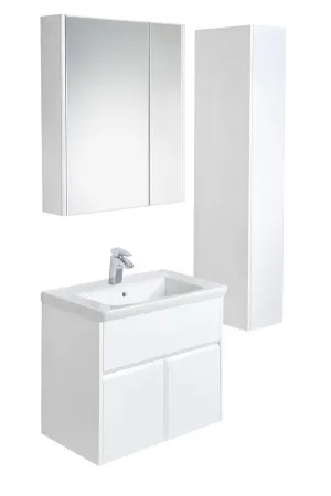 Зеркальный шкафчик Roca UP ZRU9303025, 60 см, правый, белый глянец