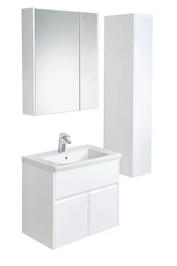 Зеркальный шкафчик Roca UP ZRU9303025, 60 см, правый, белый глянец