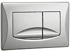Кнопка смыва механическая OLI River Dual 638506 хром матовый