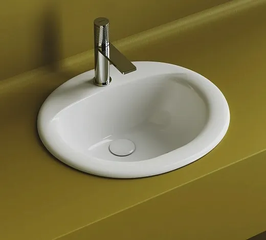 Умывальник Ceramicanova Sun CN6080 51.5см сантехфарфор белый, CN6080