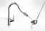 Смеситель для кухни Hansgrohe Focus 31815670 выдвижной излив, черный матовый