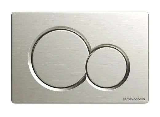 Клавиша смыва Ceramicanova Balance Sphere CN12-003BN, механическая, брашированный никель