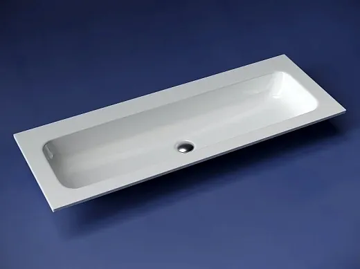 Умывальник Ceramicanova Grace CN7016Wx 121см сантехфарфор белый (без отв.), CN7016Wx