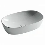 Умывальник Ceramicanova Element CN5039 60см накладной сантехфарфор белый, CN5039