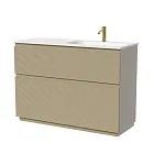 Тумба под раковину Sancos Folk Floor FL120FLCP/FL120FRCP, 120 см, напольная, чаша левая/правая, капучино