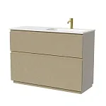 Тумба под раковину Sancos Folk Floor FL120FLCP/FL120FRCP, 120 см, напольная, чаша левая/правая, капучино