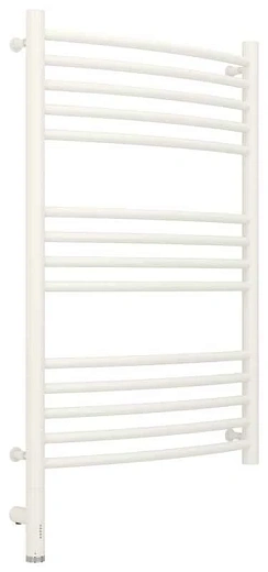 Полотенцесушитель электрический Сунержа Богема 3.0, 800x500, белый матовый, МЭМ левый, 30-5802-8050