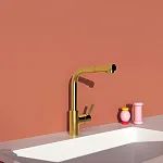 Смеситель для кухонной мойки Ideal Standard GUSTO BD420A2 с высоким трубчатым изливом L-типа