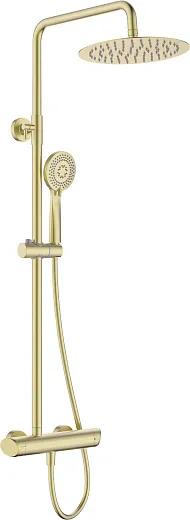 Душевая стойка Deante CASCADA ARNIKA GOLD BR NAC_R1QK золото