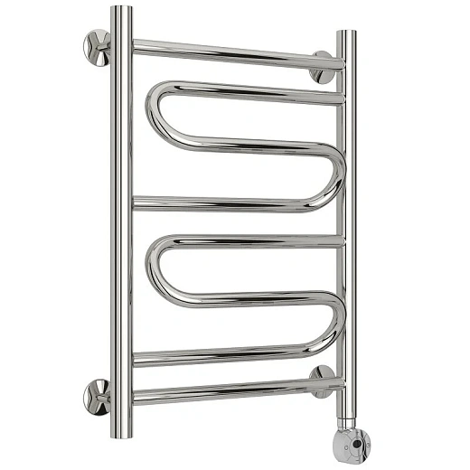 Полотенцесушитель электрический Стилье Формат 22, 40/60, 600x400, ТЭН справа, хром, 00522-6040